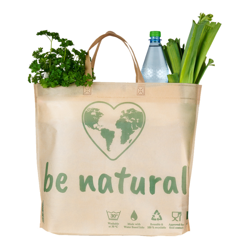 EcoRevolution Obaly Nákupní taška EKO 50x40x15cm „be natural" ks Balení: 1