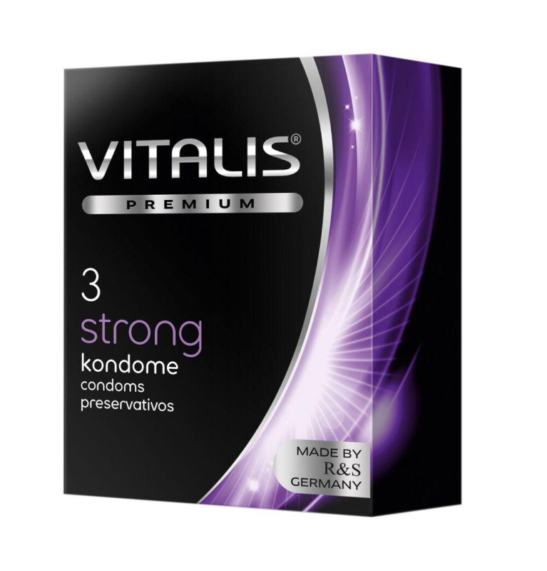 Vitalis Premium Strong kondomy 3 ks
