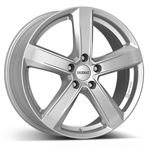 DEZENT TU silver 7.5x17, 5x112, ET 51, 57,1
