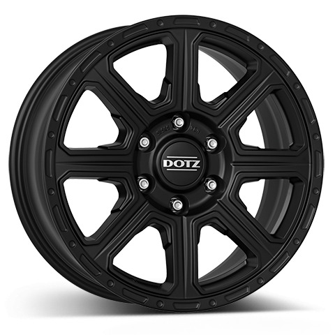 DOTZ 4X4 Kalahari black 8x17, 6x139,7, ET 30, 93,1