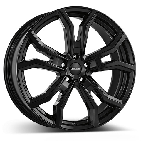 DEZENT TV black 7x18, 5x114,3, ET 34, 66,1