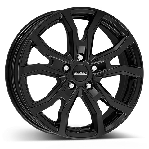 DEZENT TV-Trailer black 6.5x17, 5x112, ET 30,05, 66,6