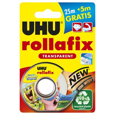 UHU Rollafix 19 mm x 25 m  5 m 1ks
