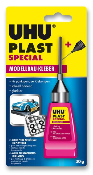 Lepidlo UHU Plast Special - na lepení plastových modelů 30 g Uhu