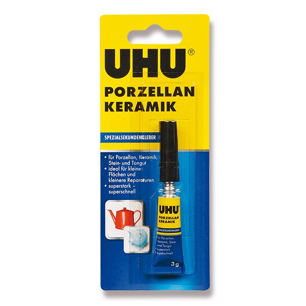Lepidlo UHU Porzellan Keramik 3 ml Uhu