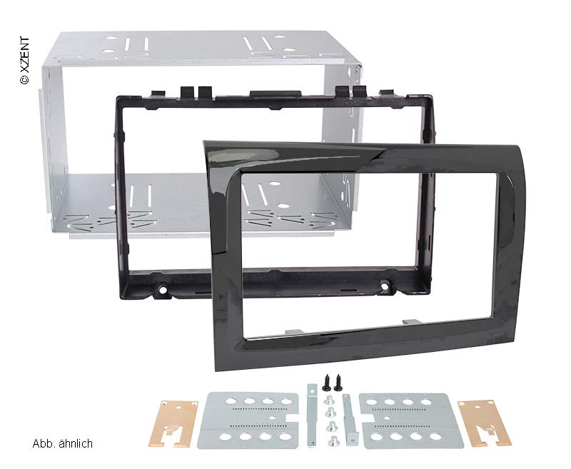 Příslušenství pro instalaci navigace: Panel Double DIN pro Kenwood Navi DNX450TR pro Ducato