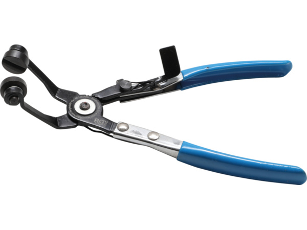 Kleště na hadicové spony, úhlové, 220 mm - B477