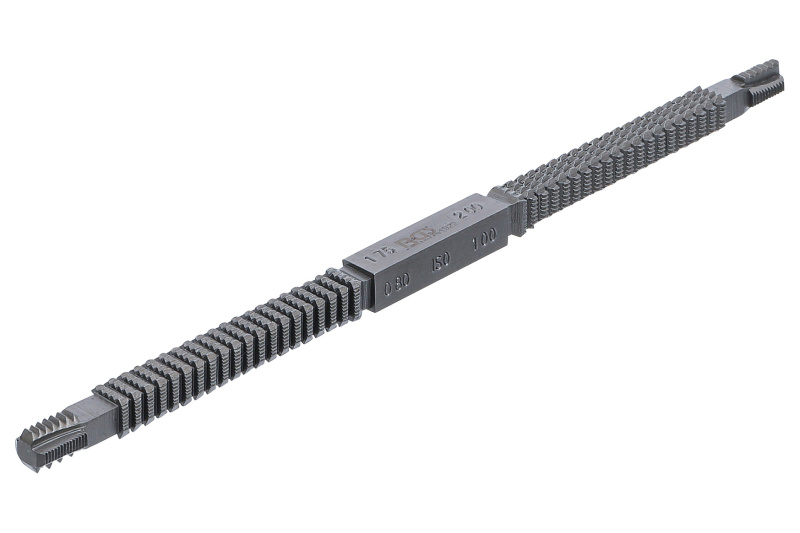 Pilník na opravu závitů, obnovovač, 0,8 - 3 mm - B1922