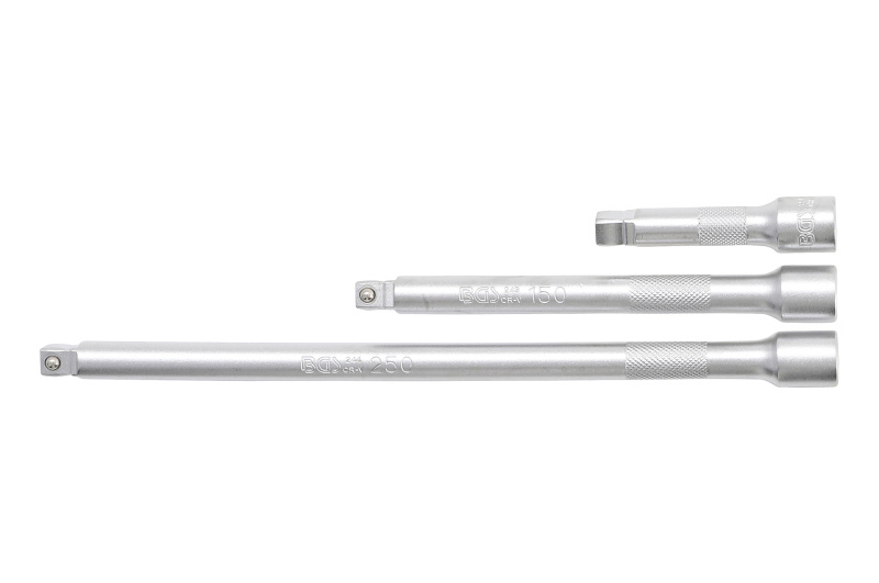 Sada sklopného prodloužení, 10 mm (3/8"), 75 / 150 / 250 mm, 3dílná, BGS 2239