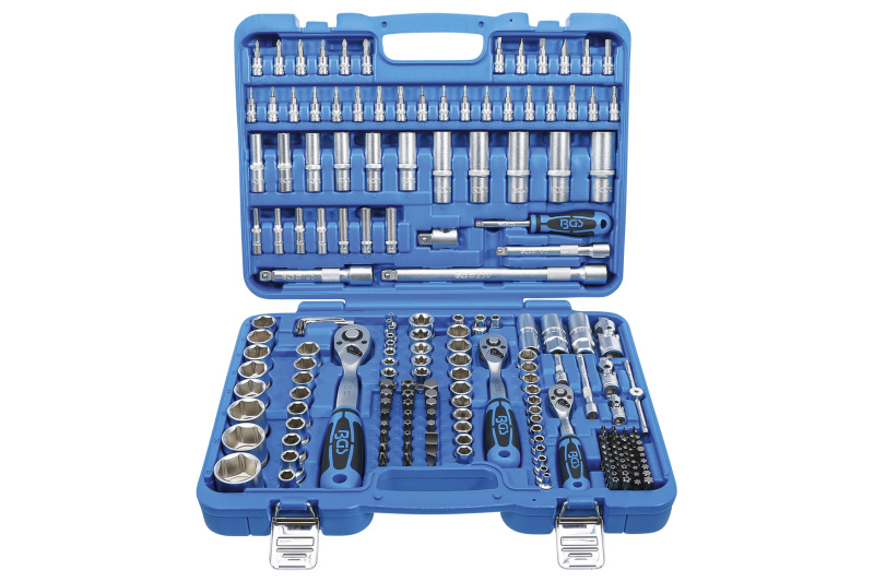 Gola sada, 1/4", 3/8", 1/2", šestihran, 192 ks - B2243