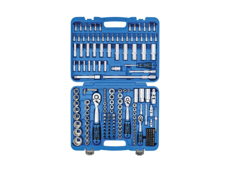 Gola sada, 1/4", 3/8", 1/2", dvanáctihran, 192 ks - B2286