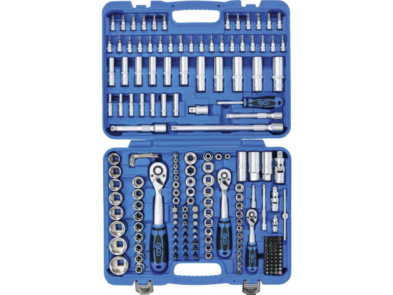 Gola sada, 1/4", 3/8", 1/2", Super-lock, 192 ks - B2292