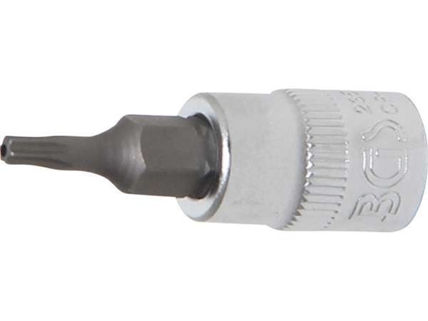 Nástrčná hlavice s bitem TORX 1/4" T10, BGS - B2357