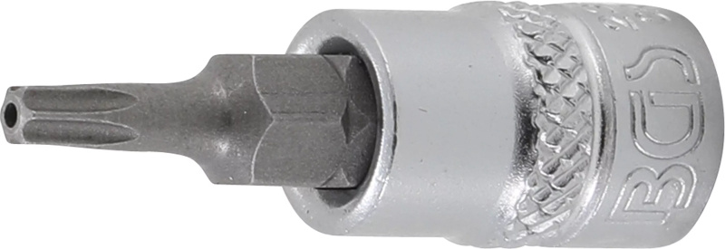 Nástrčná hlavice s bitem TORX 1/4" T15, BGS - B2358