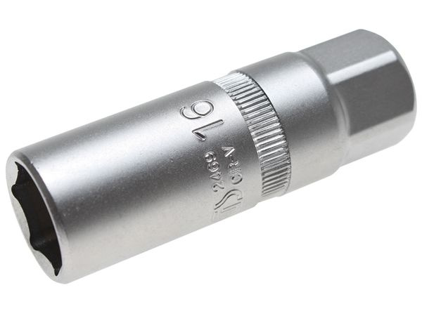Nástrčný klíč na svíčky 16 mm, 3/8", magnetický, BGS - B2469