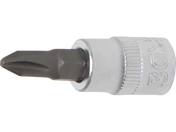 Nástrčná hlavice s bitem KŘÍŽOVÁ 1/4" PH2, BGS - B2488