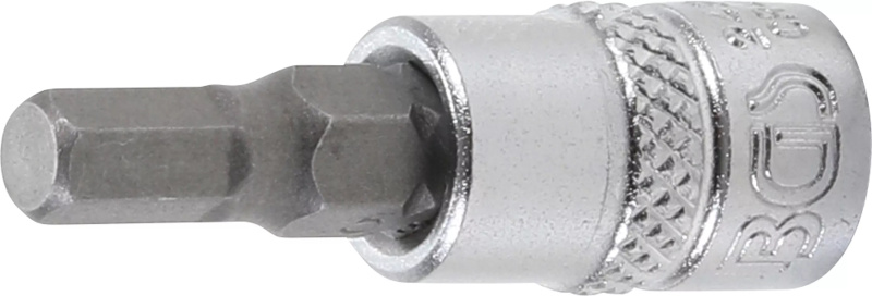 Nástrčná hlavice s bitem HEX 1/4" 5 mm, BGS - B2499