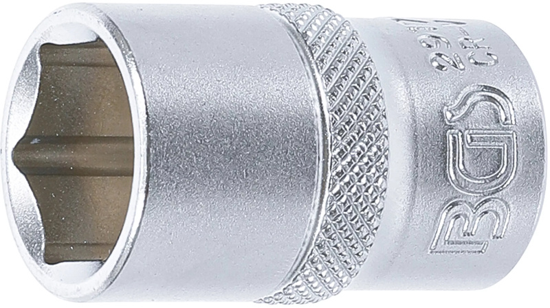 Nástrčná hlavice šestihranná, 12,5 mm (1/2"), 17 mm, BGS 2917
