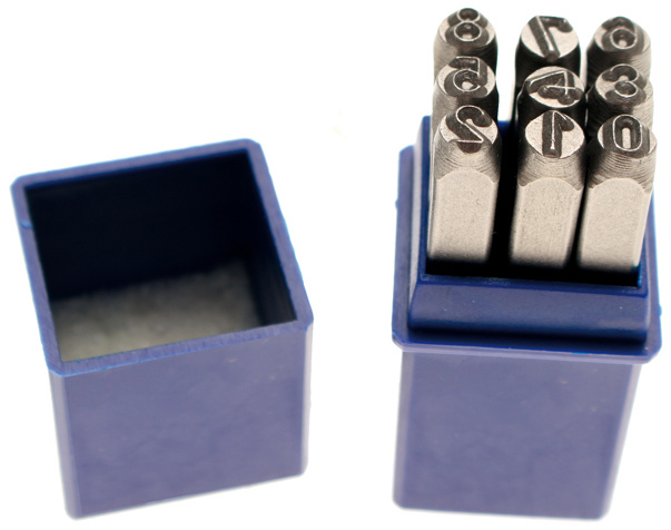 BGS technic Razící matrice čísel, raznice (různé velikosti)- BGS Velikost: 8 mm