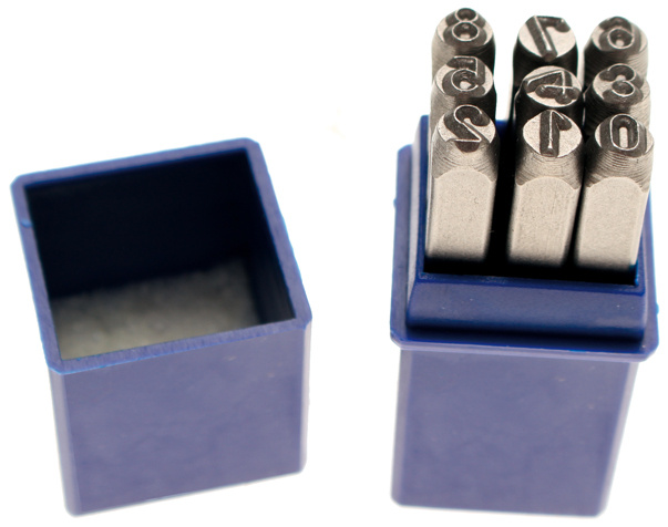 BGS technic Razící matrice čísel, raznice (různé velikosti)- BGS Velikost: 10 mm