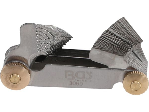 Závitová měrka, metrický, Whithworth - B3069