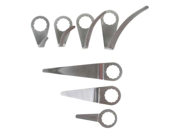 BGS Technic BGS 3256 Sada nožů pro pneumatické odřezávání lepených autoskel pro BGS 3218,
