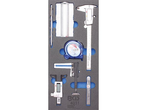 Vložka do dílenského vozíku 1/3, sada nožů, 7dílná, BGS 4031