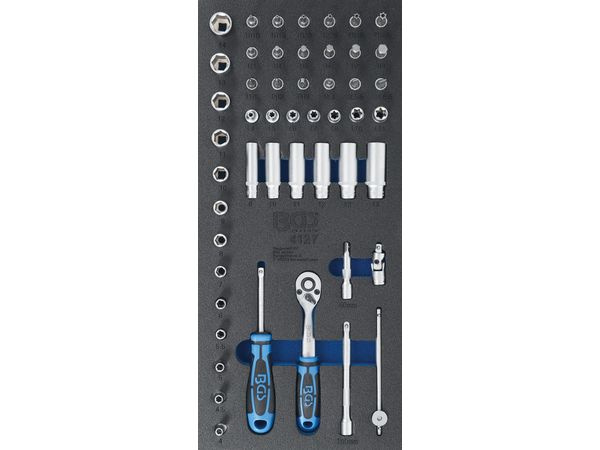 Gola sada v pěnové výplni, 1/4", 50 ks - B4127