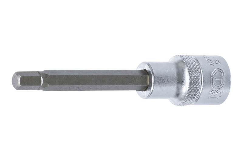 Hlavice s bitem HEX 1/2" Imbus H7, prodloužená 100 mm - B4262
