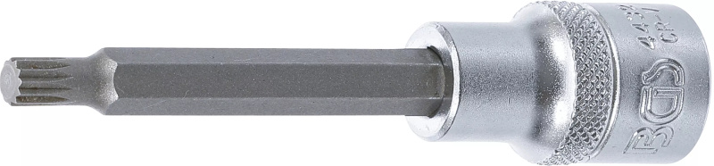 Hlavice s bitem 1/2", XZN M7, prodloužená - B4432