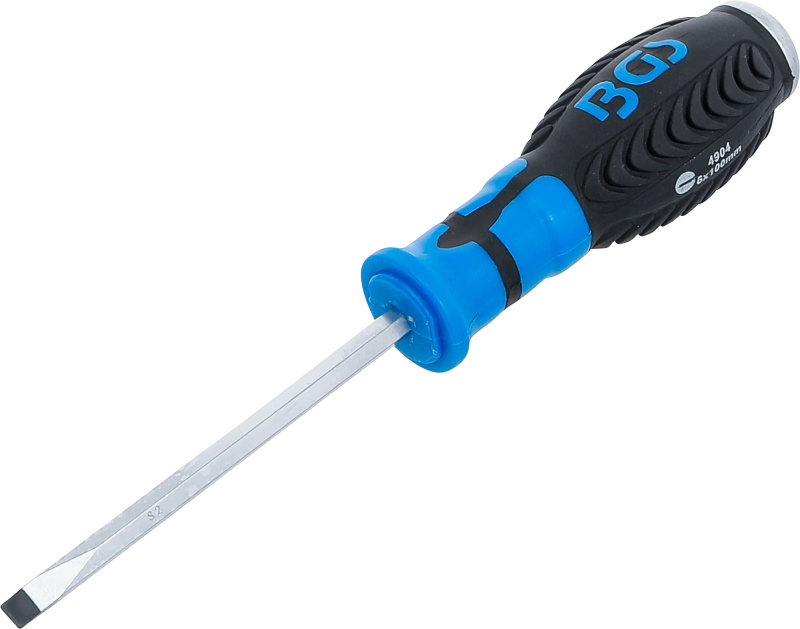 BGS Technic BGS 4904 Plochý šroubovák 6 x 100 mm, unášecí 4hran 1/4" v rukojeti