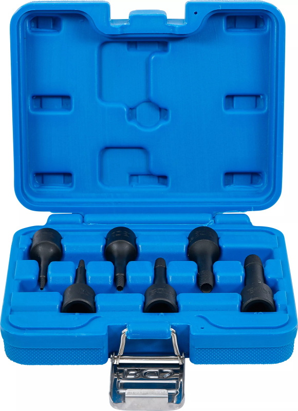 Sada nástrčných hlavic se spirálovým profilem / šroubovák, 10 mm (3/8"), 2 - 10 mm, 6dílná, BGS 5281