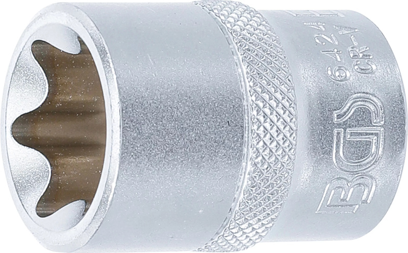 Vnitřní nástrčný klíč, E-Torx, 1/2", E24 - B6424