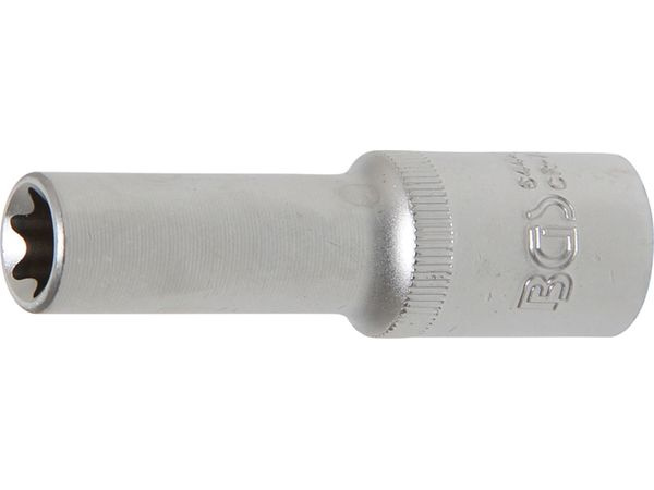 BGS Technic BGS 6444 Nástrčná hlavice 1/2" E-Profil E14, prodloužená