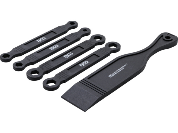 BGS Technic BGS 6663 Oboustranné očkové klíče a montážní páky, plastové Sada 5 dílů