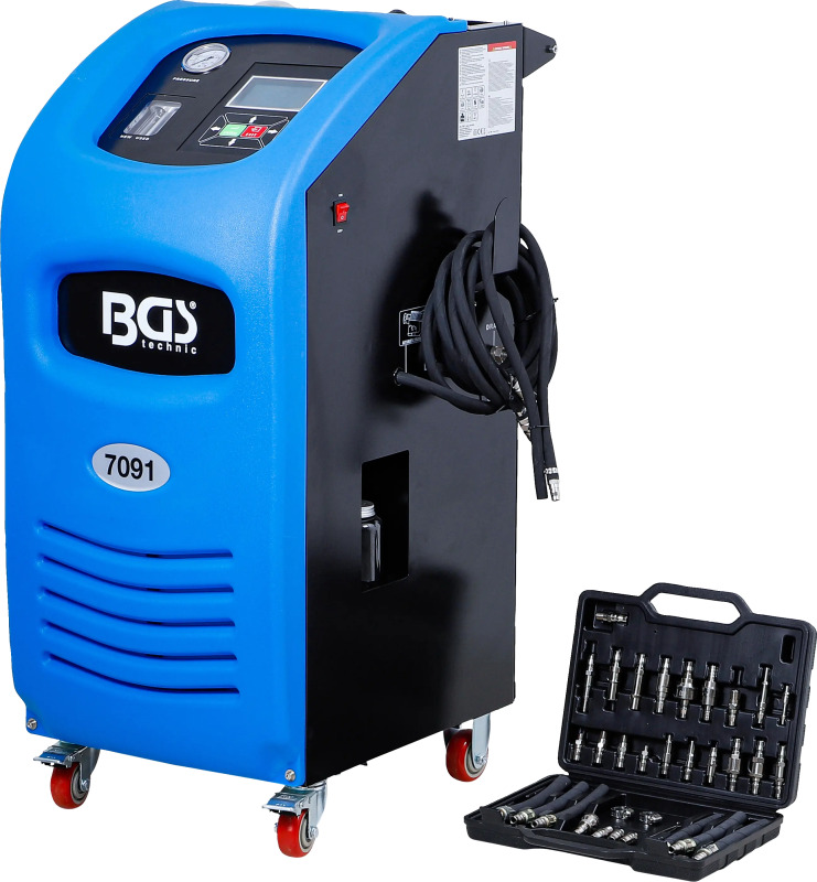 Přístroj na čištění a výměnu oleje v automatických převodovkách - B7091