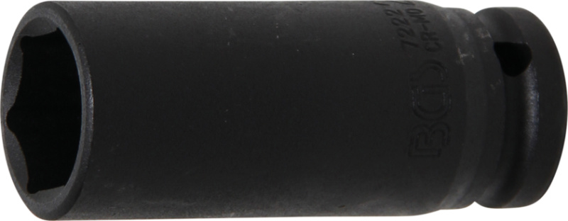 Rázový nástrčný klíč, šestihranný, 1/2", 22 mm - B7222
