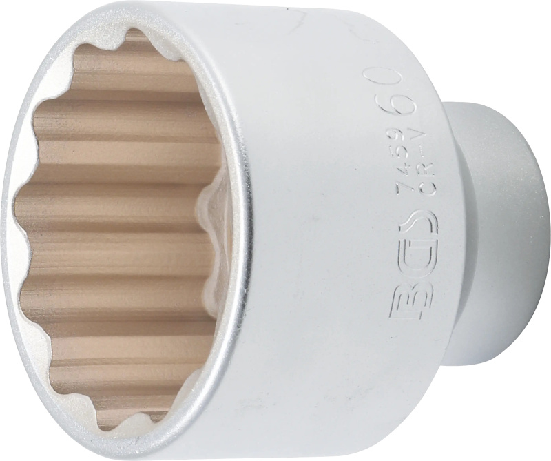 Nástrčná hlavice dvanáctihranná 3/4", 60 mm, BGS - B7459