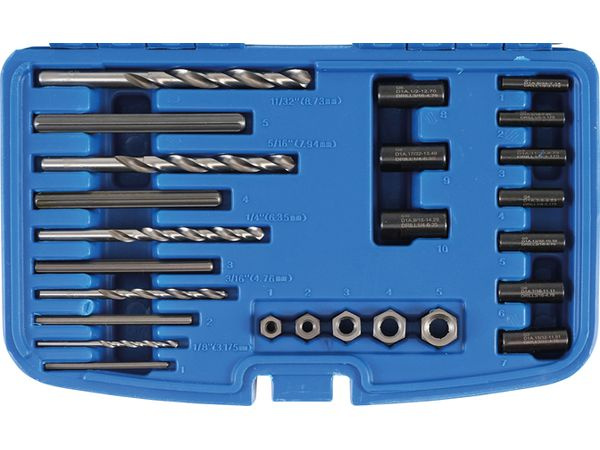 Sada pro povolení poškozených šroubů HSS, 25 dílů - B8462