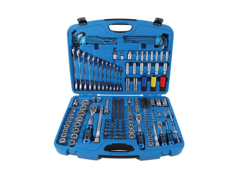 Gola sada, Super Lock, 1/2", 3/8", 1/4", 218 ks - BGS 8820