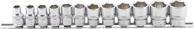 Sada nástrčných klíčů, 3/8, 12 ks - B9104
