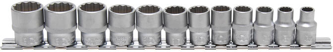 BGS technic hlavice nástrčné 3/8", 12ti hranné 8,0-19 mm, 12 d (BGS109105)