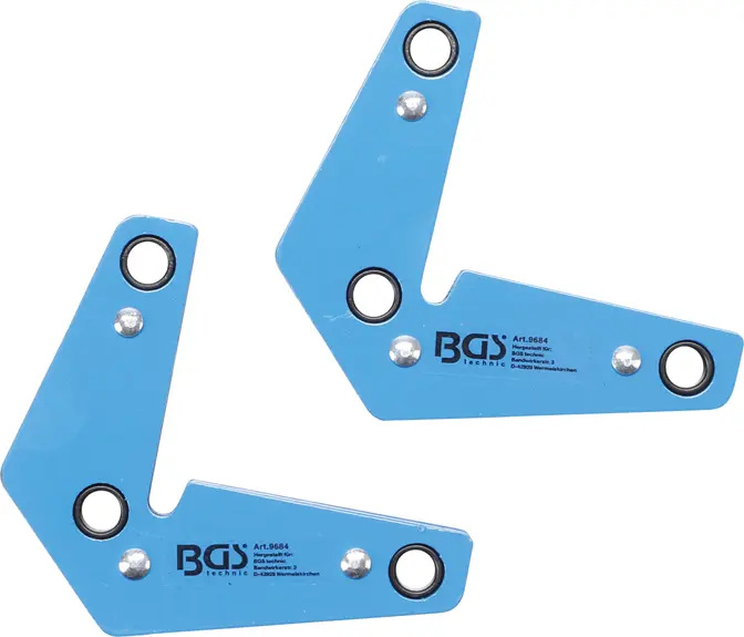 Magnetický úhelník, 2 ks - B9684