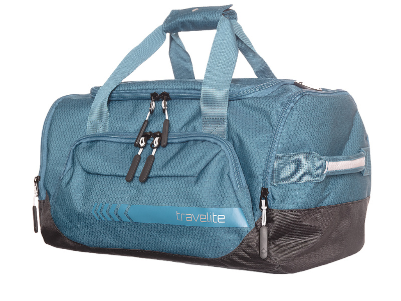 Travelite Kick Off Duffle Cestovní taška S 40cm Modrá Petrol 23L