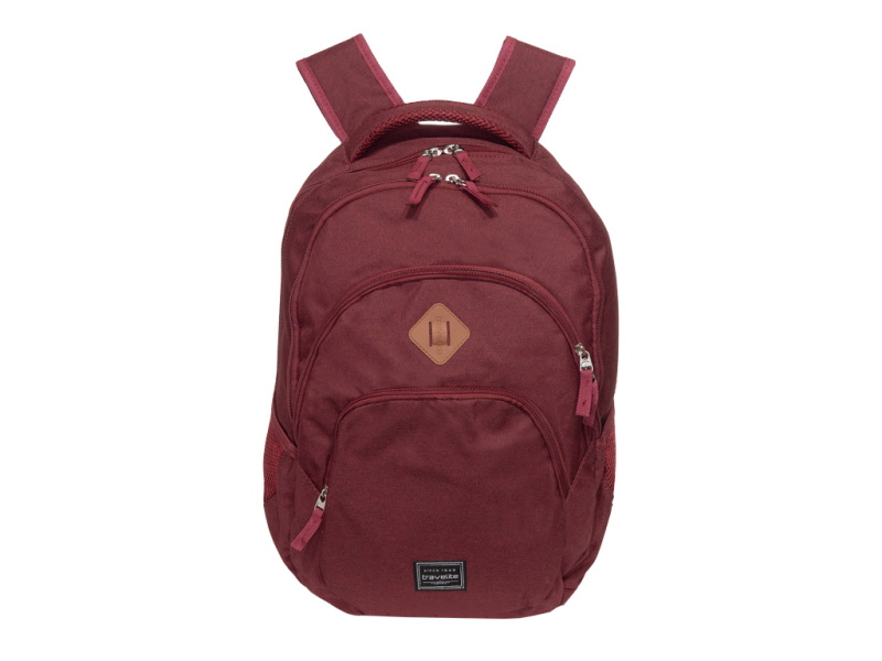Travelite Basics Backpack Melange Bordeaux