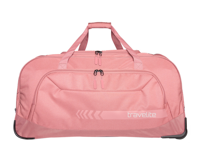 Travelite Cestovní taška na kolečkách Kick Off XL Růžová