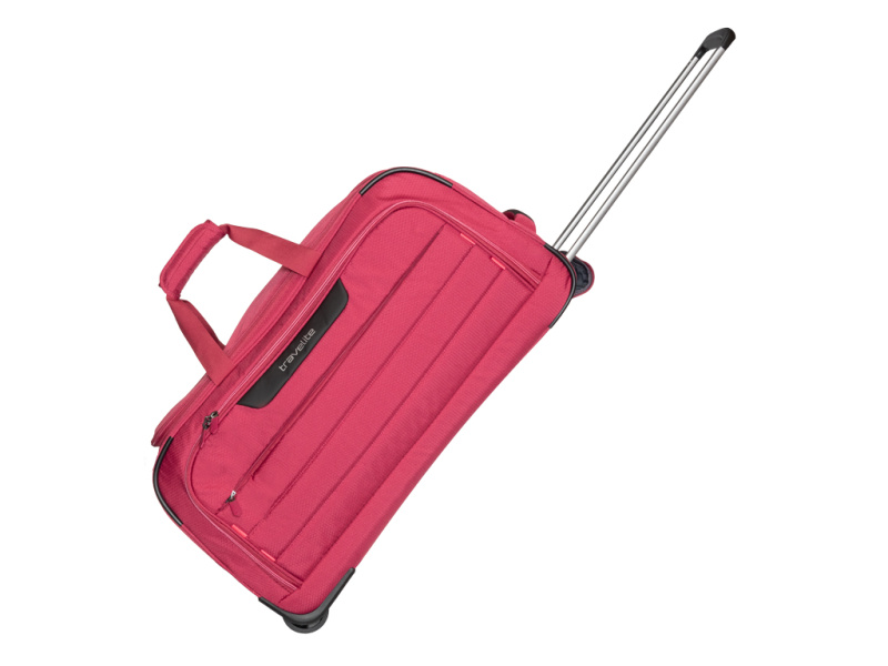 Travelite Skaii Cestovní taška na kolečkách Wheeled duffle M 65 cm Červená