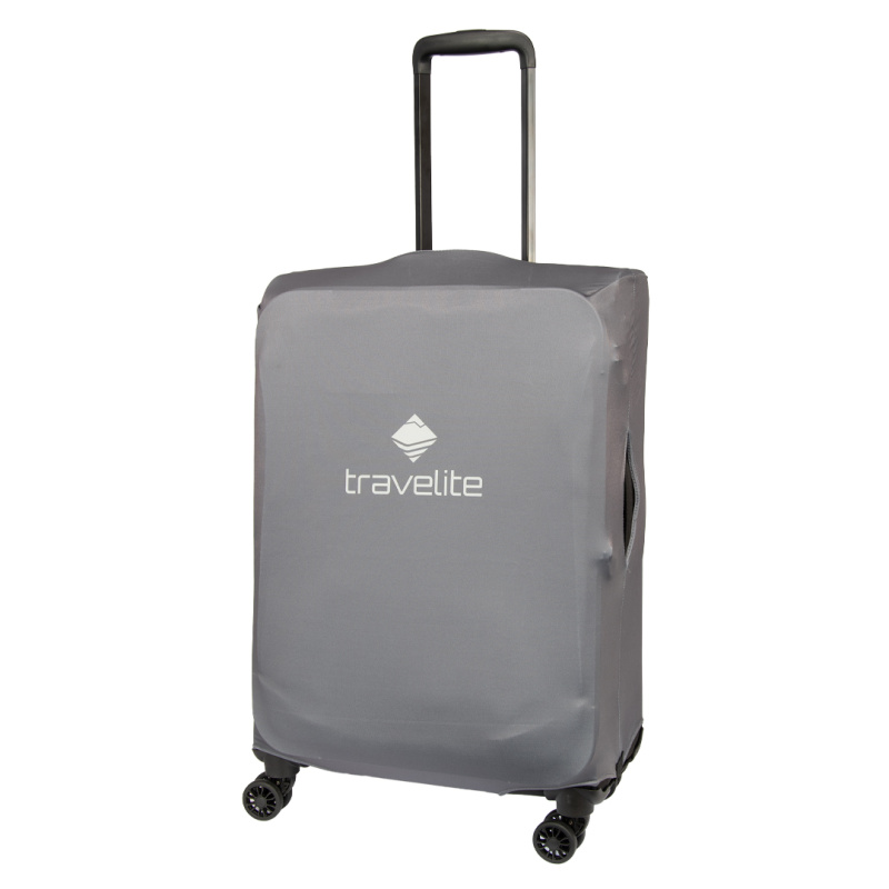 Travelite Obal na kufr M - Spinner 60-70 cm Šedý Anthracite