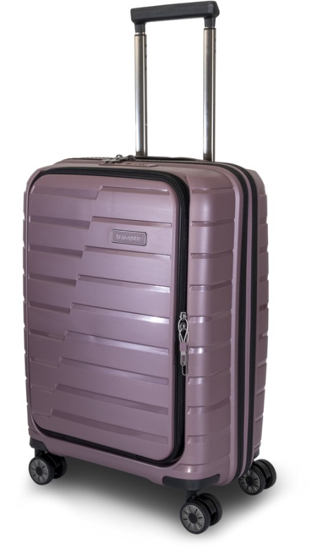 Travelite Air Base 4w S Front pocket Růžový Lilac