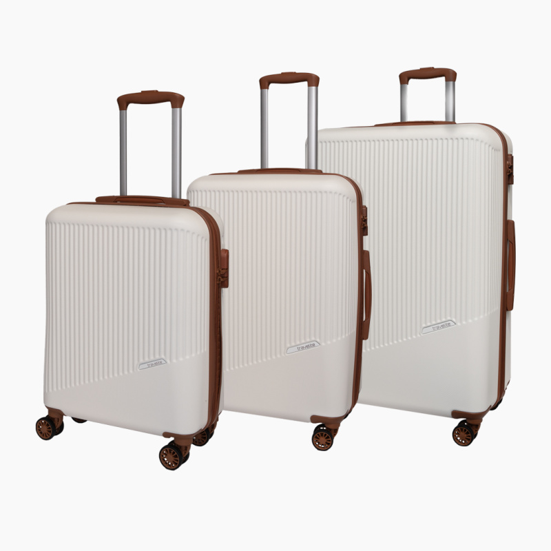 Travelite BALI Sada 3 kufrů 55/67/77cm Bílá